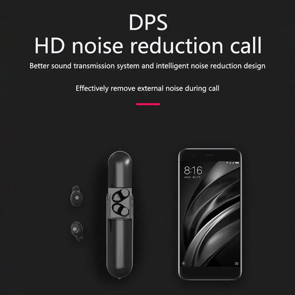 2020 NEW Waterproof Bluetooth Earphones Fan Type Touchable Wireless Binaural Sports Multifunctional Mini Headphones Earplugs #Y2 |