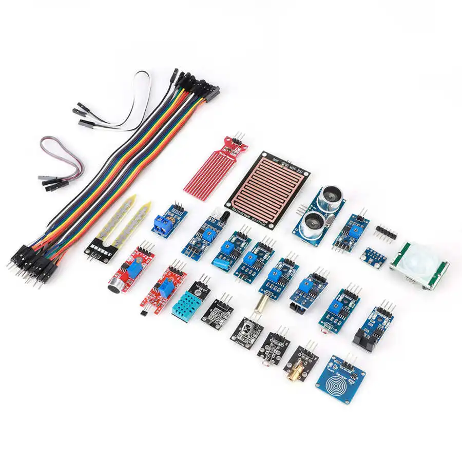 Комплект сенсорного модуля для Raspberry Pi 22 в 1 начинающий обучающий стартер