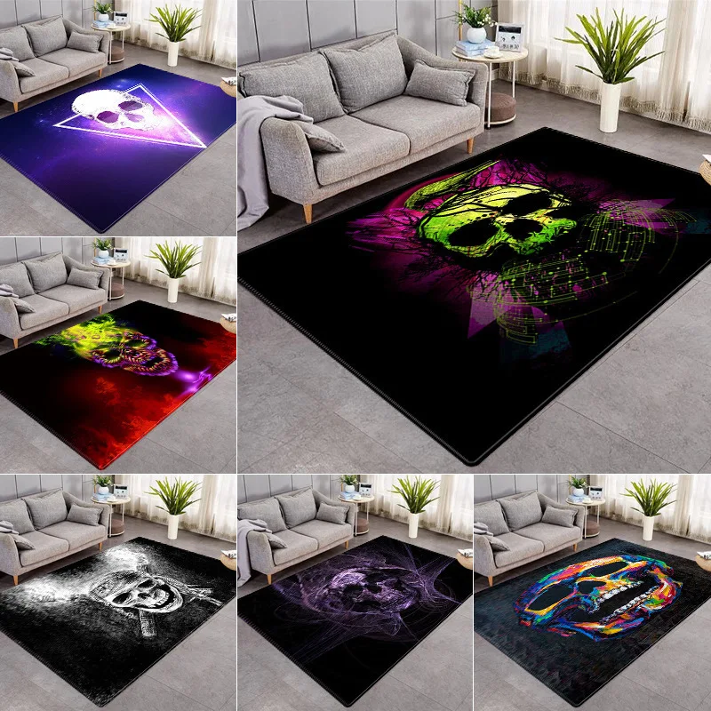 

Halloween Series Floor Mats 3D Print Living Room Rugs Carpet In The Bedroom Kids Coffee Table Model Room Decor Household Carpet