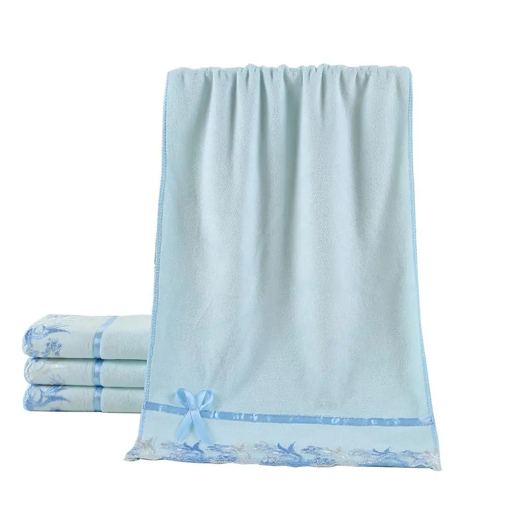 2 шт./компл. новые кружевные комплекты салфеток из микрофибры банное полотенце