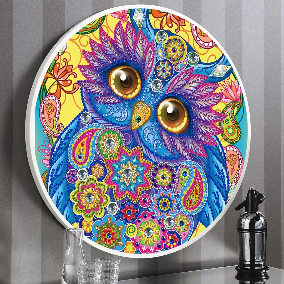 

25 Type DIY Special Shape Diamond Painting Tassels Pendant Partial Drill Cat Butterfly Painting Wall Decoration Cross Stitch Kit