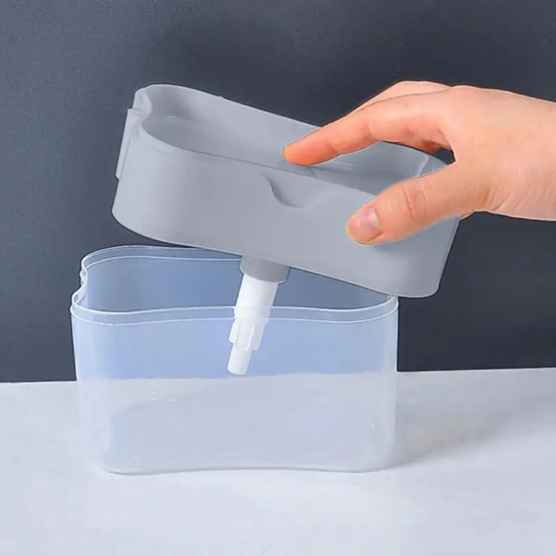 

2in1 Touchless Bathroom Dispenser Push Type Liquid Soap Dispenser For Kitchen Hand Free Automatic Soap Dispenser Kitchen Tools