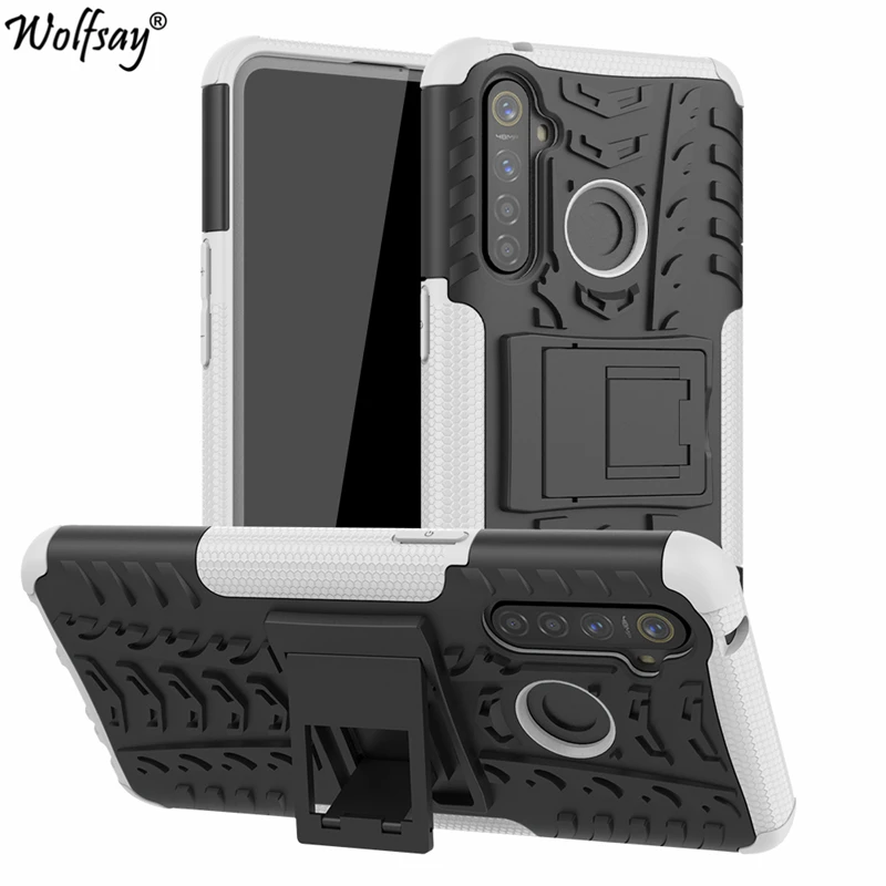 wolfsay case for oppo realme 5i case soft rubber plastic case for oppo realme 5i cover shockproof kickstand fundas free global shipping