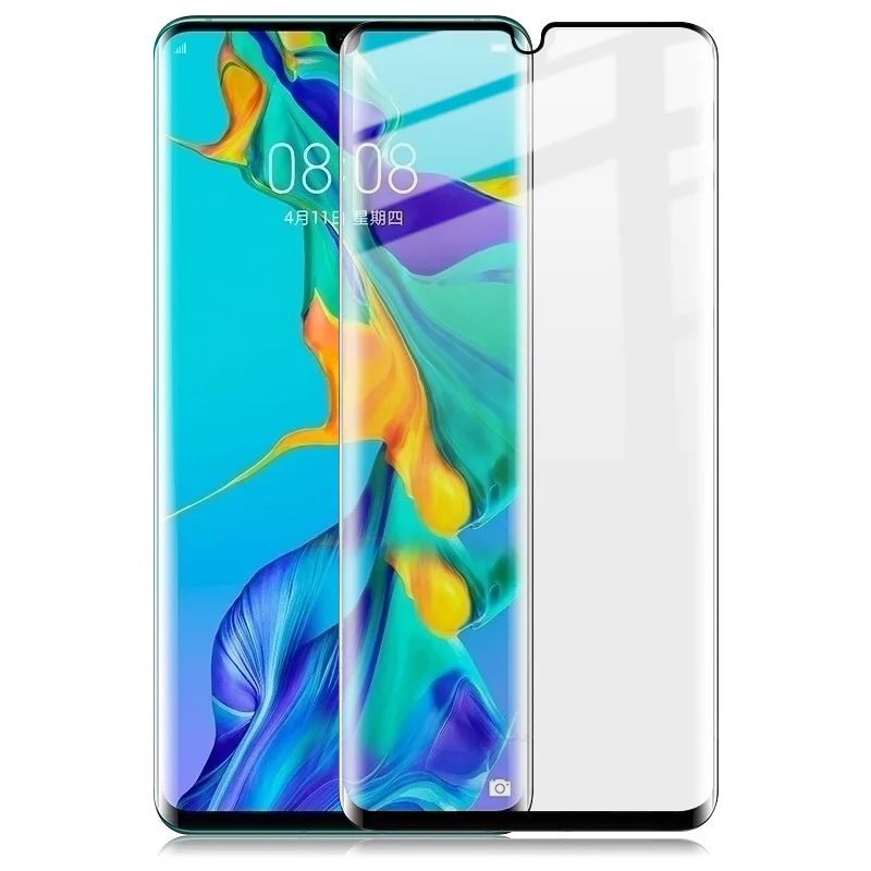 

IMAK for Huawei P30 Pro Screen Protector Pro+ Version 3D Curved Full Coverage Tempered Glass for Huawei P30 Pro