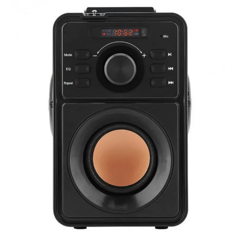High-quality Professional Handheld Wireless Stereo Bluetooth V4.2 + EDR Speaker Portable Subwoofer MP09 |