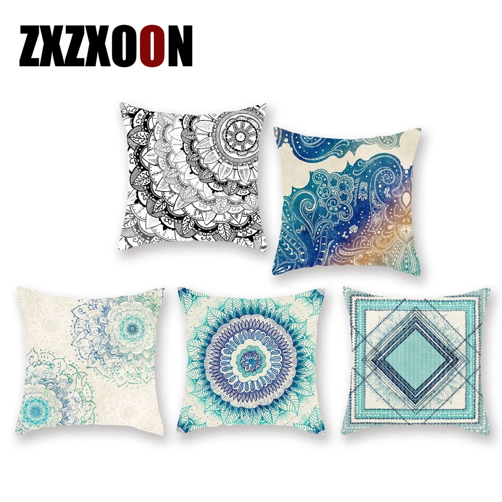 Декоративные диванные подушки Чехол Мандала Cojines Decorativos Para диван для из
