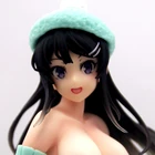 Оригинальная фигурка Sakurajima Mai Dress Ver 20 см, трансформируемая голая сексуальная девушка из смолы GK Makaizou, Коллекционная модель, аниме-фигурка