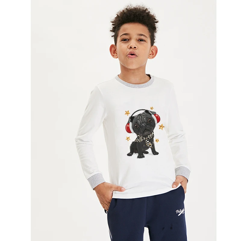 Аппликация с мультяшными животными Prajna термопереводные наклейки для одежды