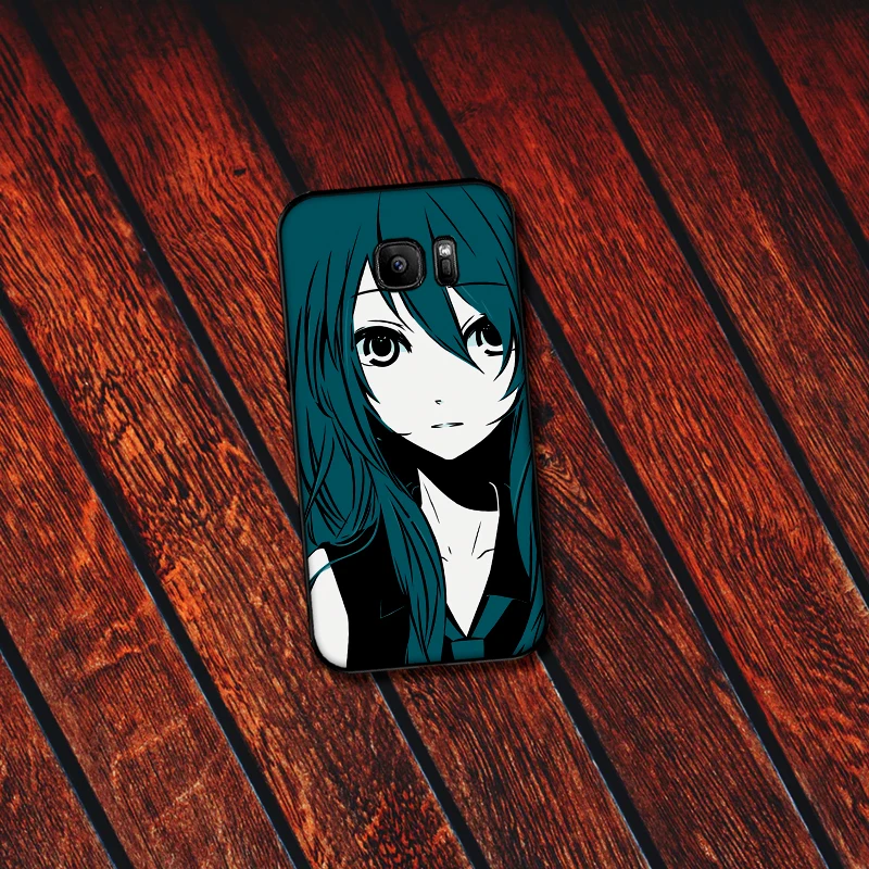 Милое Платье для девочек в стиле аниме мягкий силиконовый чехол телефона Samsung Galaxy
