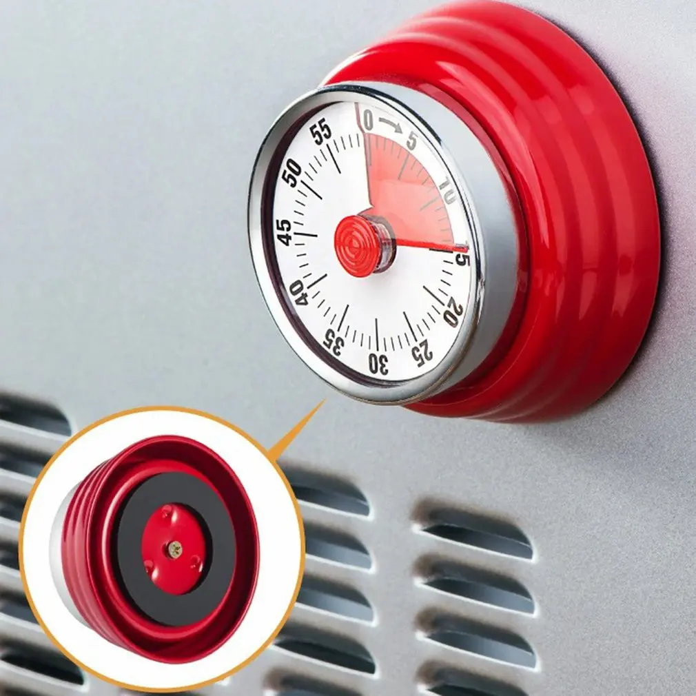 Kitchen Timer Multifunctional Small Rotating Mechanical Portable Baking Countdown Reminder | Дом и сад