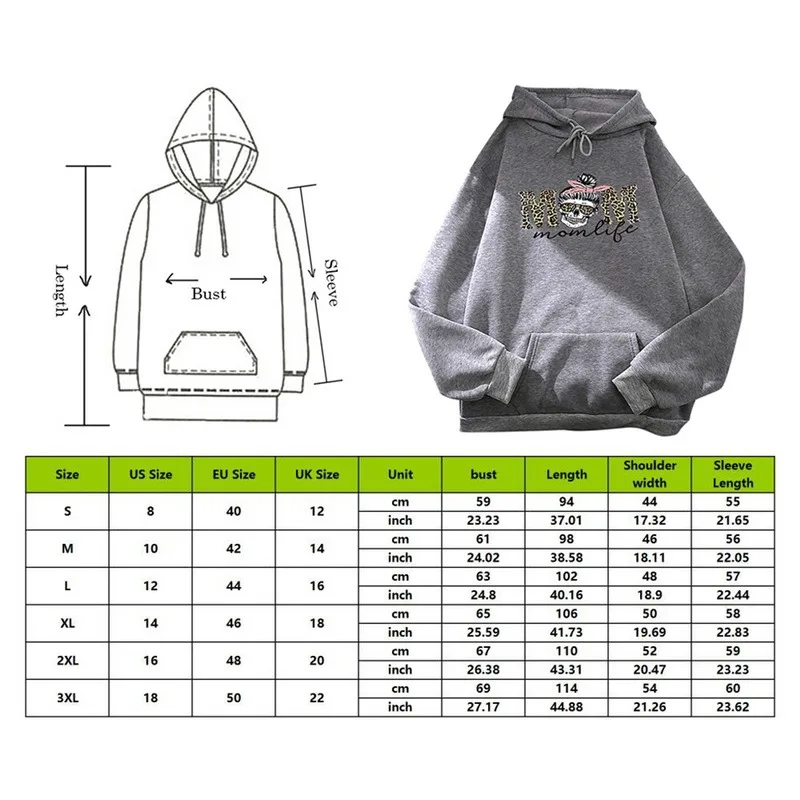 

Ladies Sweet Hooded Sweatshirt College Style Letter Print Jacket Casual Fashion Sportswear Women's Long Sleeve Tops All-match