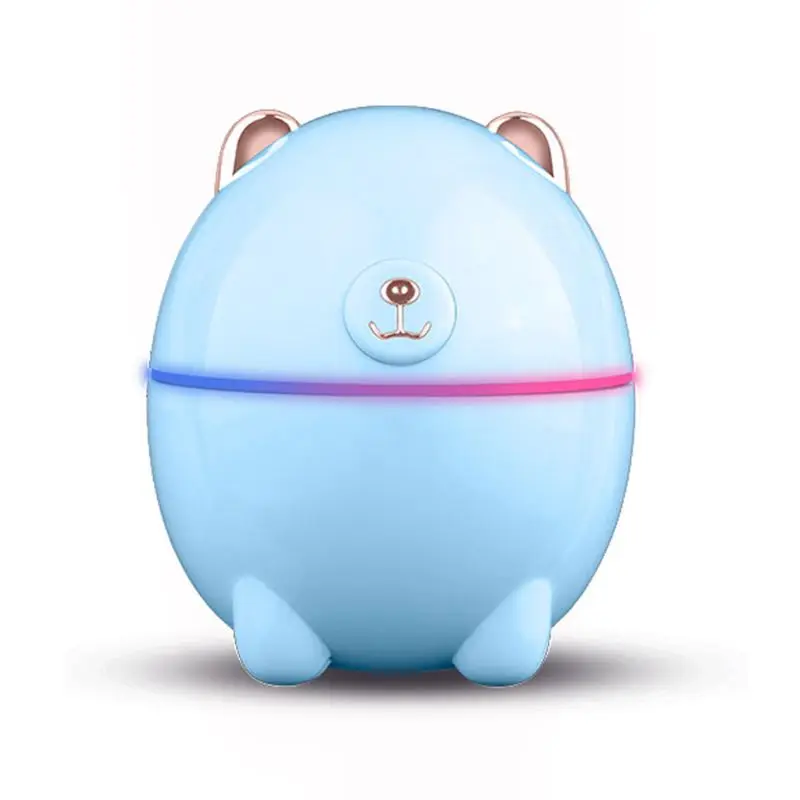 

220ML Cute Bear Air Humidifier Fresher USB Charging Aroma Essential Oil Diffuser T84C