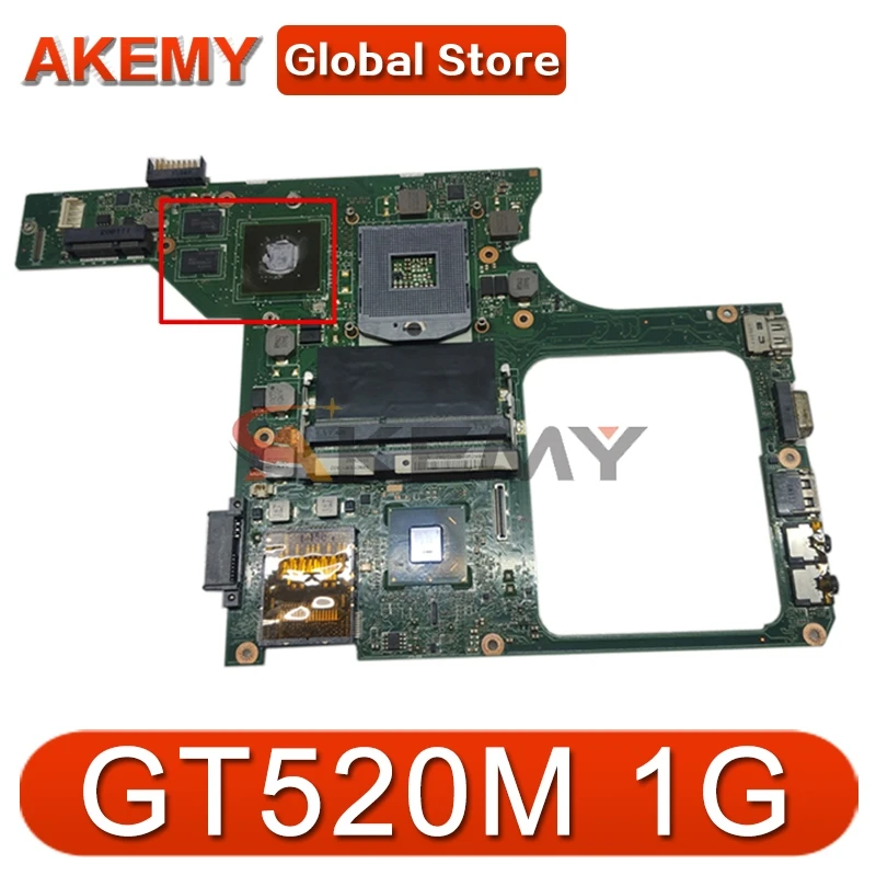 Akemy E1H31 MAIN BOARD REV: 2.1 for ACER 3750 3750ZG Laptop motherboard PGA988B HM65 GT520M 1G Test OK Mainboard