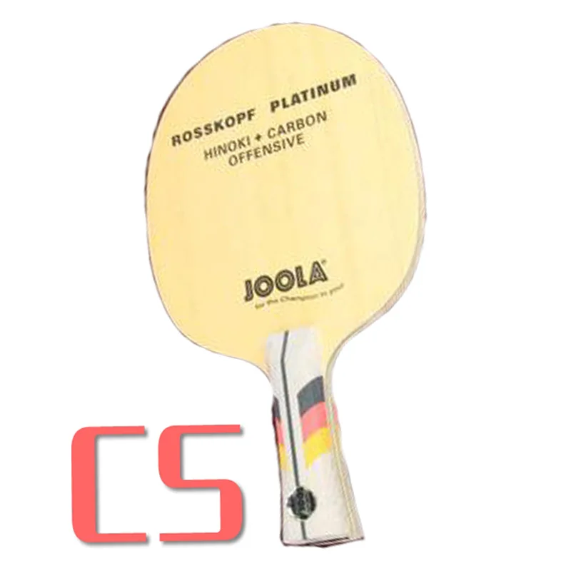 penhold short CS Joola ROSSKOPF Platinum(5 слоев, HINOKI+ Premium Carbon, offension) лезвие для настольного тенниса с подарочной коробкой ракетка для Пинг-Понга Летучая Мышь - Цвет: penhold short CS