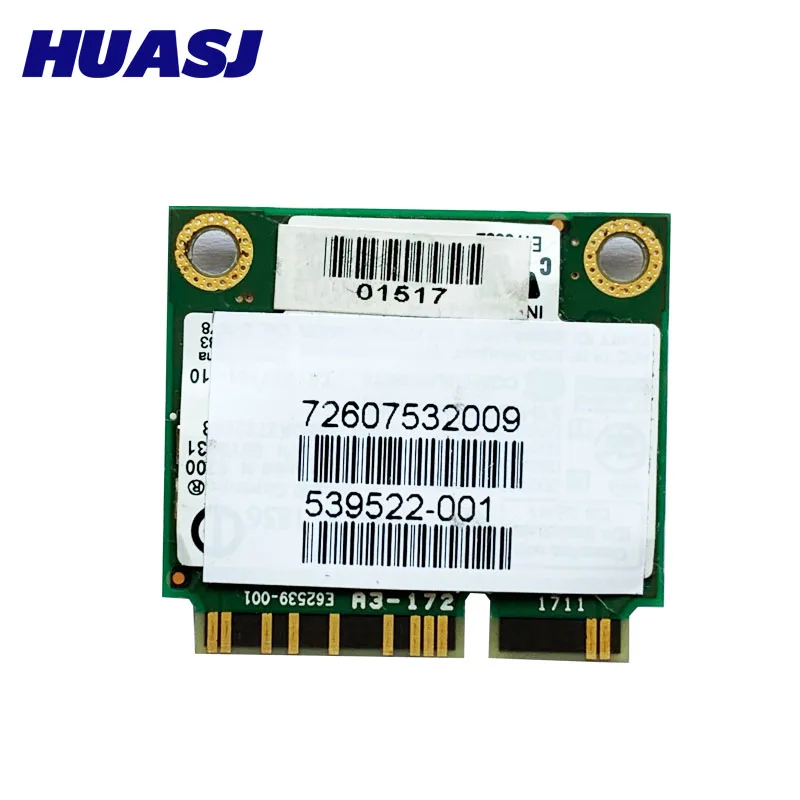 Wi-Fi- HUASJ 300 /, Intel 6200 622ANHMW 572509-001 60Y3231 T410 T410i T510 T510i W510 T410s X201 X201i X201s