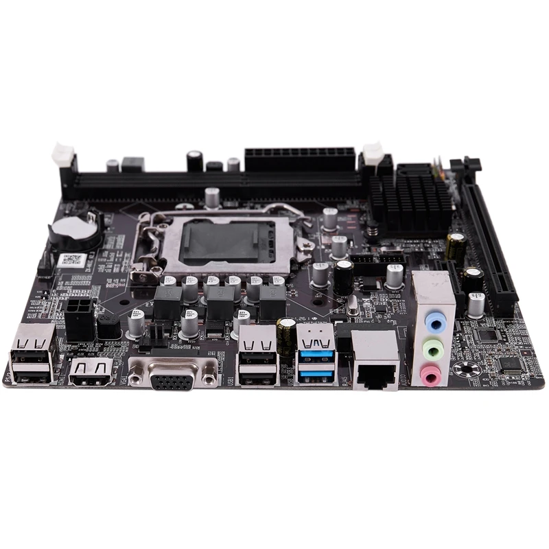 Материнская плата B75 LGA 1155 для настольного компьютера с SATA II USB3.0/2 0 PCI E X16 16G DDR3 1600