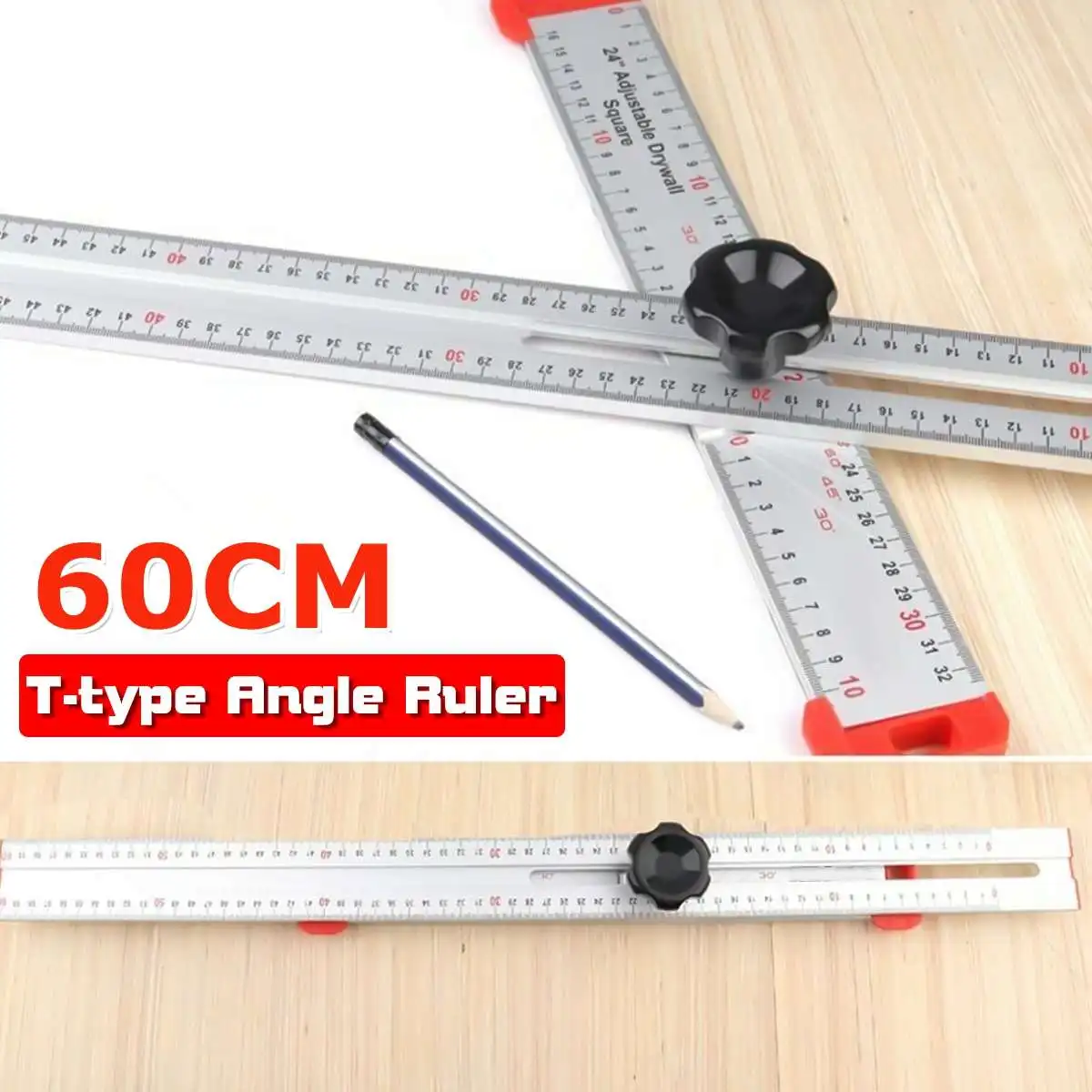 

Новинка, высокоточный Т-образный измерительный прибор, 60 см