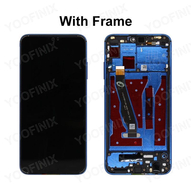 6 5for huawei honor 8x lcd jsn l22 jsn tl00 jsn l42 display touch screen assembly replacement parts for huawei honor 8x display free global shipping