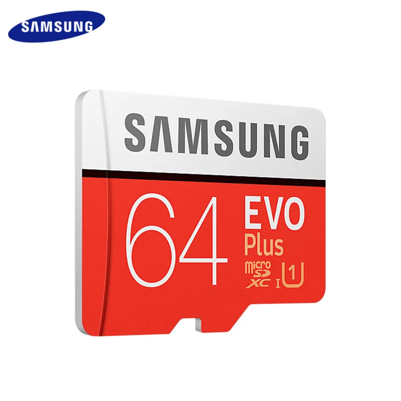 Карта памяти Micro SD SAMSUNG EVO Plus оригинал 512 ГБ 256 128 64 до 95 МБ/с. флэш-карта с адаптером