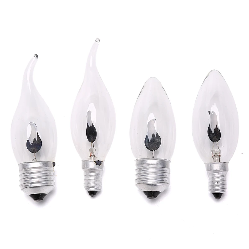 

1PC E14/E27 LED Burning Light Flicker Flame Lamp Bulb Fire Effect Decorative Home Bar Vintage Decor Light Bulb