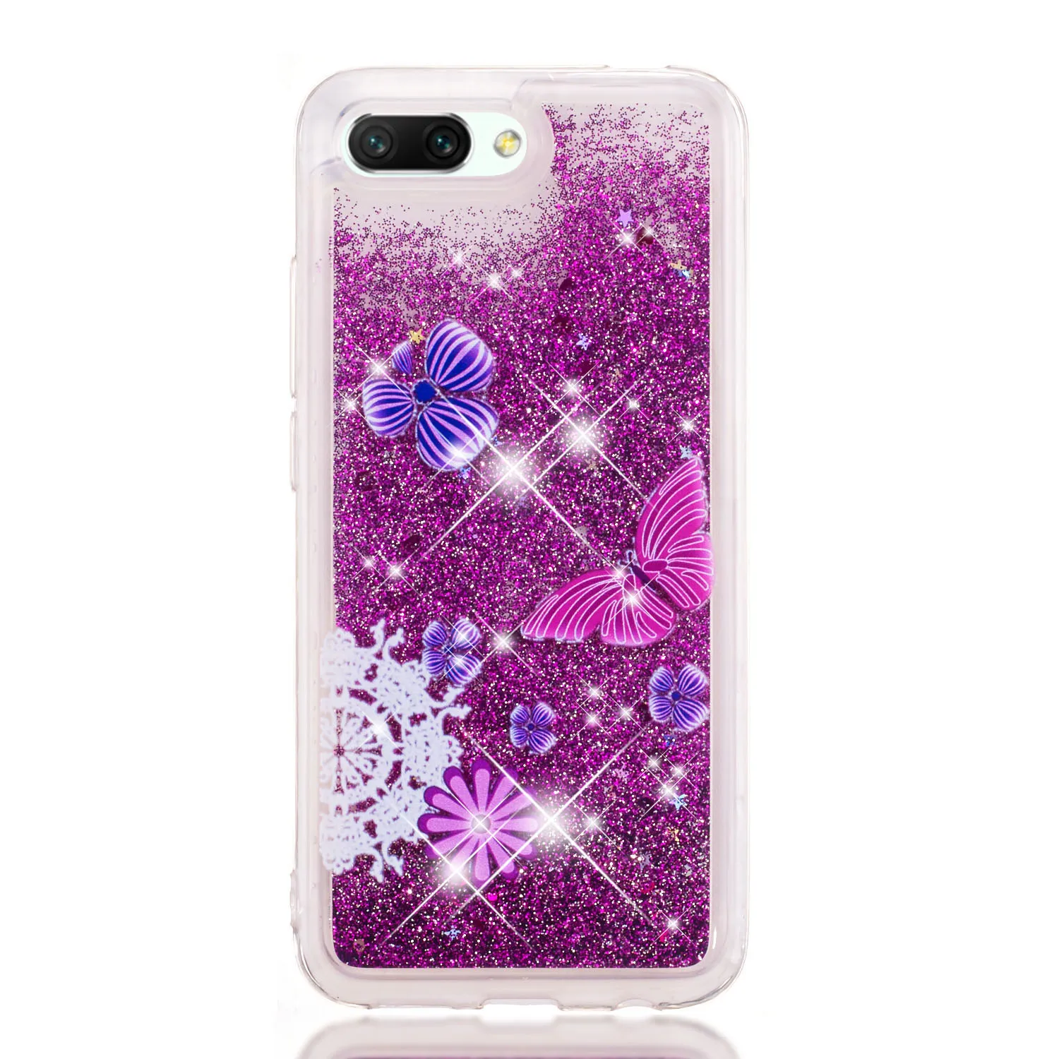 Glitter Liquid Quicksand Case for Huawei Honor 10 COL-L29 COL-AL10 Phone Cover COL L29 AL10 Silicone Cases | Мобильные телефоны и