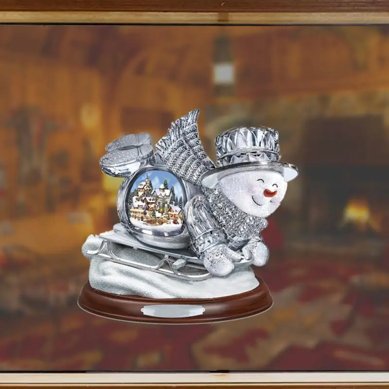 

Double Sided Christmas Window Stickers Decorations Xmas Window Car Clings Snowflake Santa Claus Christmas Tree For Glass Window