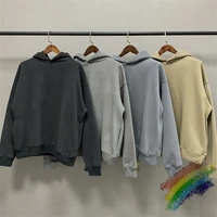 oversize kanye west season 6 hoodie solid men women 11 high quality inside velvet tag label pullovers sweatshirts