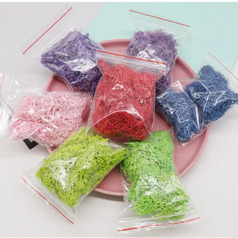 Искусственный мох для растений без примесей вечный цветок материал DIY мини сад