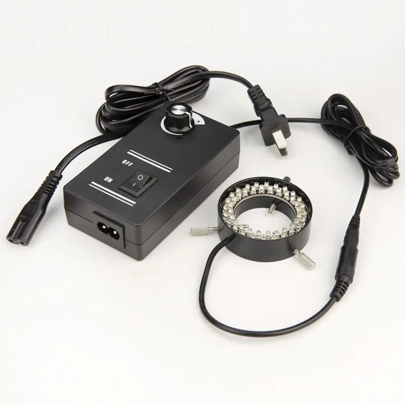 Оптический стерео микроскоп 5 Вт Профессиональный CCD визуальный светодиодный