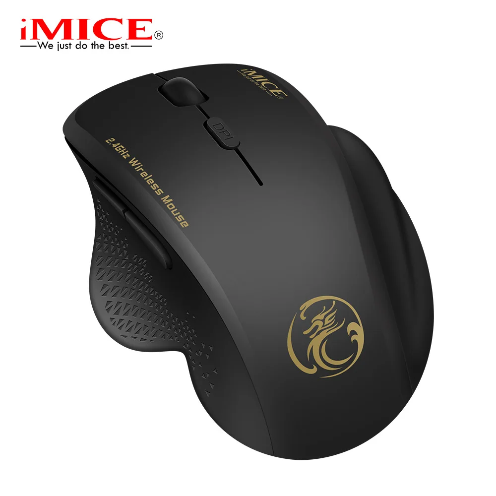 Беспроводная игровая мышь, 6 светодиодный пок, 1600DPI, USB