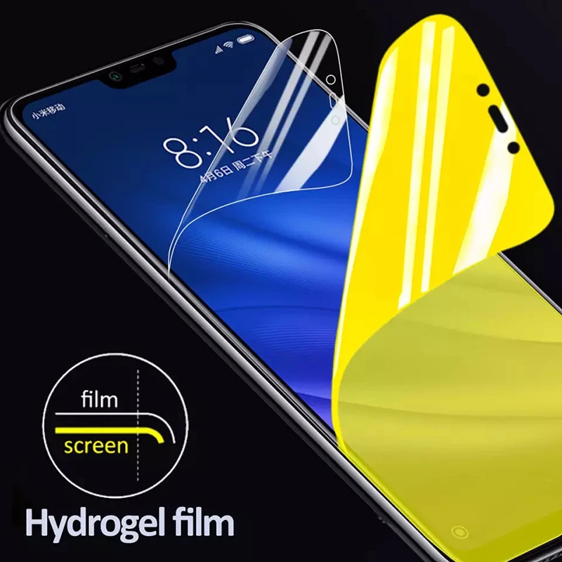 3D Передняя Мягкая Гидрогелевая пленка для Nokia 8 Sirocco X71 7,1 6,1 plus 5,1 plus TPU полное покрытие защита экрана не стекло