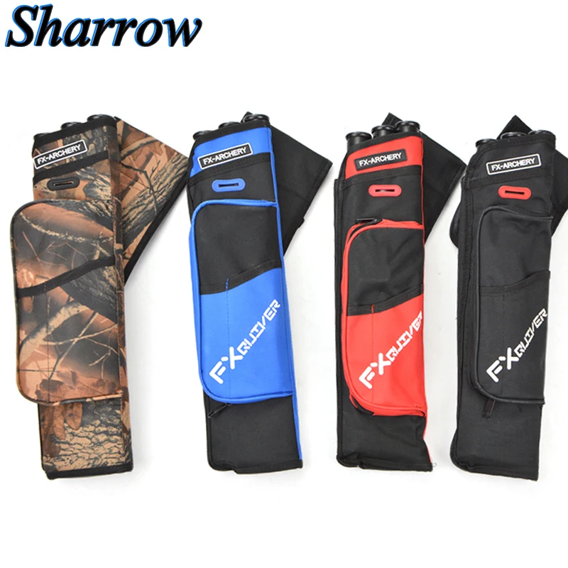 Колчан для стрельбы из лука с 3 трубками стрела углеродная чехол Охотничья