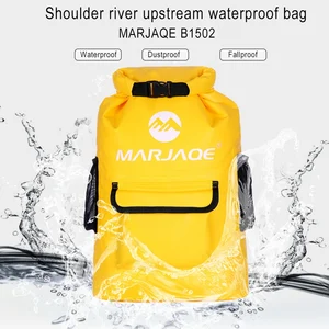Waterproof Swimming Bag PVC Sports Hiking Camping Backpack 22L Men Women Lightweight Travel Laptop Bag Drift Dry Shoulder Bag