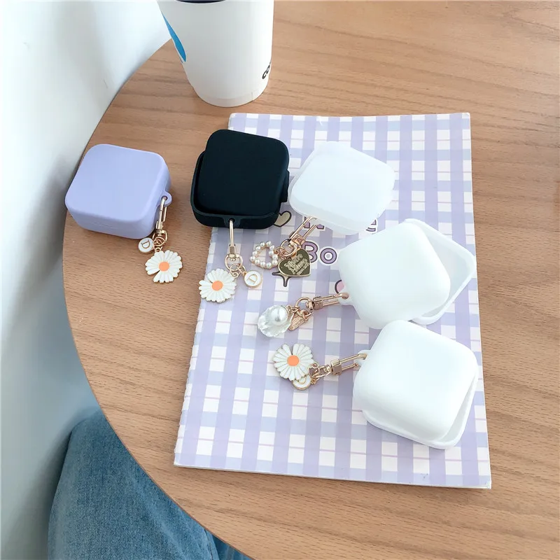 

Модный чехол fundas с маргариткой и цветком для Xiaomi Air 2 SE, Роскошный чехол с жемчужными ракушками, силиконовые чехлы для наушников для Xiaomi Air 2se, ...