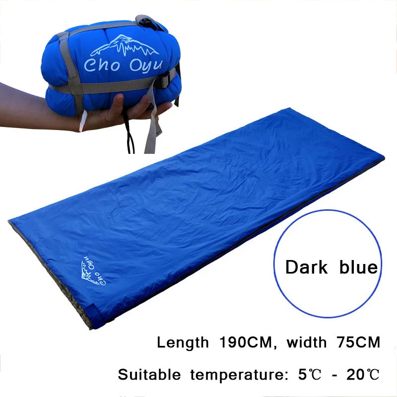 190*75 см Открытый Кемпинг спальный мешок Сверхлегкий портативный летний