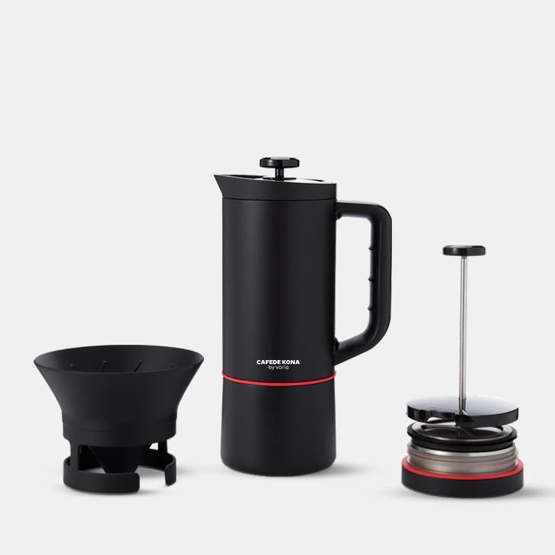 Мульти 6 в 1 Кофеварка из нержавеющей стали pourover фильтры ручная капельница