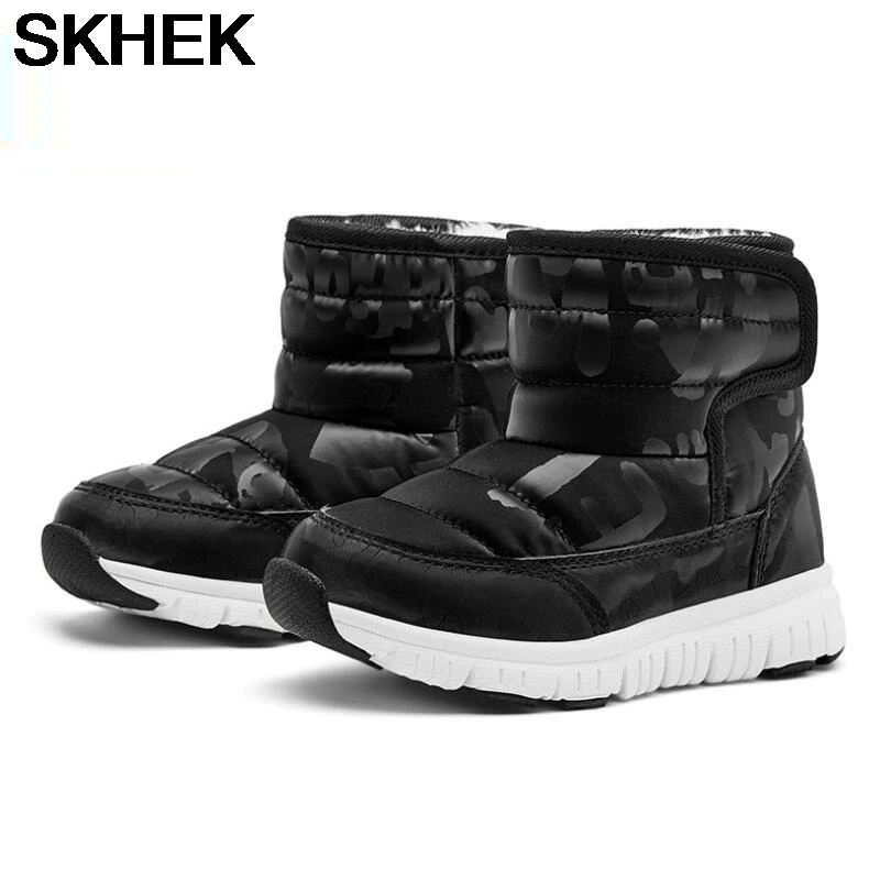 SKHEK/зимние ботинки для девочек Детская обувь Зимние мальчиков Спортивная детская