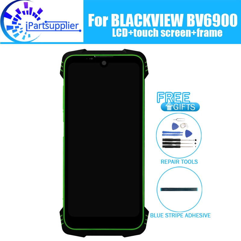 Pantalla LCD Blackview BV6900, digitalizador de pantalla t&aacute;ctil, montaje de marco, 100% Original, nuevo, digitalizador t&aacute;ctil-0