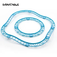smartable roller coaster rail 13x13 curved with edges 2x16x3 bow inverted moc parts building block toy compatible 34738 25061