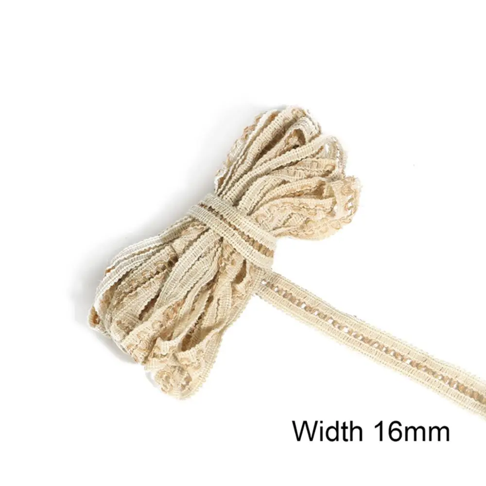 07-width 1.6cm 5 м натуральная джутовая тканевая веревка Подарочная коробка фоторамка плетение из веревок Свадебные сувениры обертывания Украшение - Цвет: 07-width 1.6cm