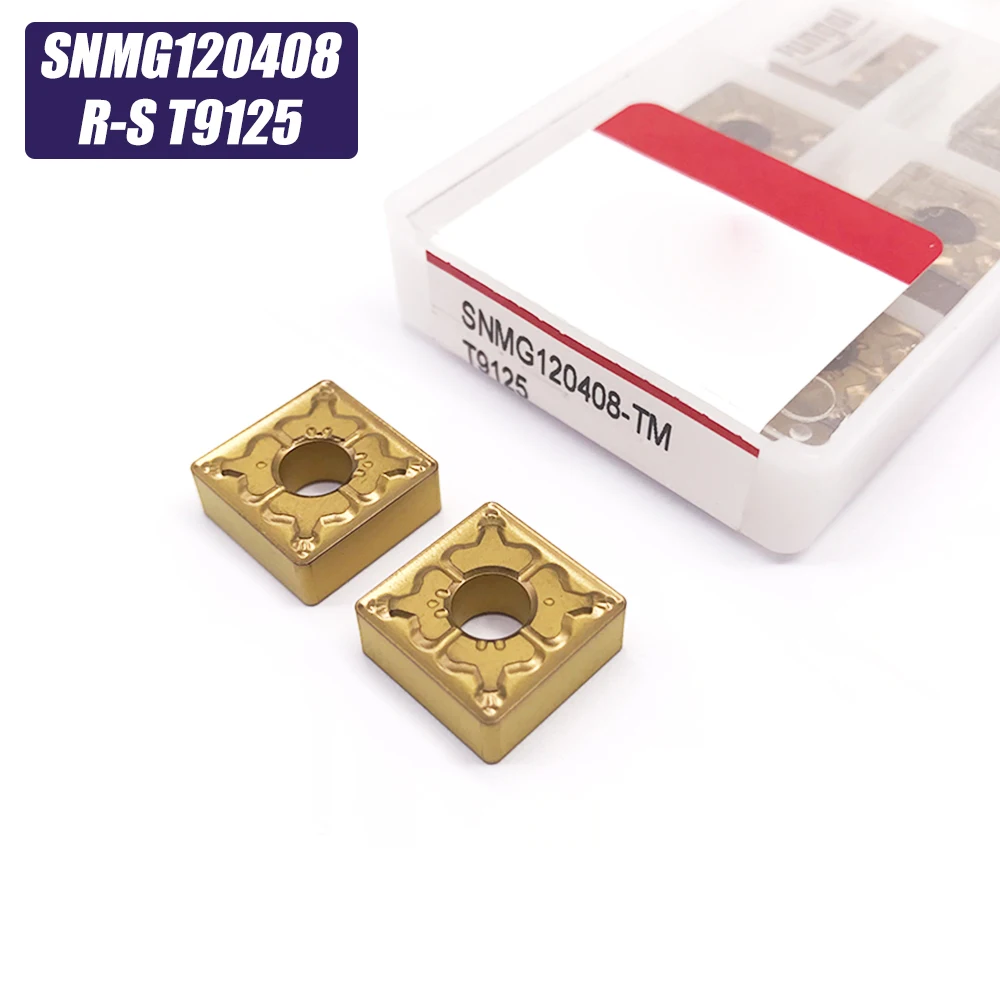 10 шт. SNMG120408 TM T9125 Tungaloy внешний токарный инструмент токарные инструменты карбидная