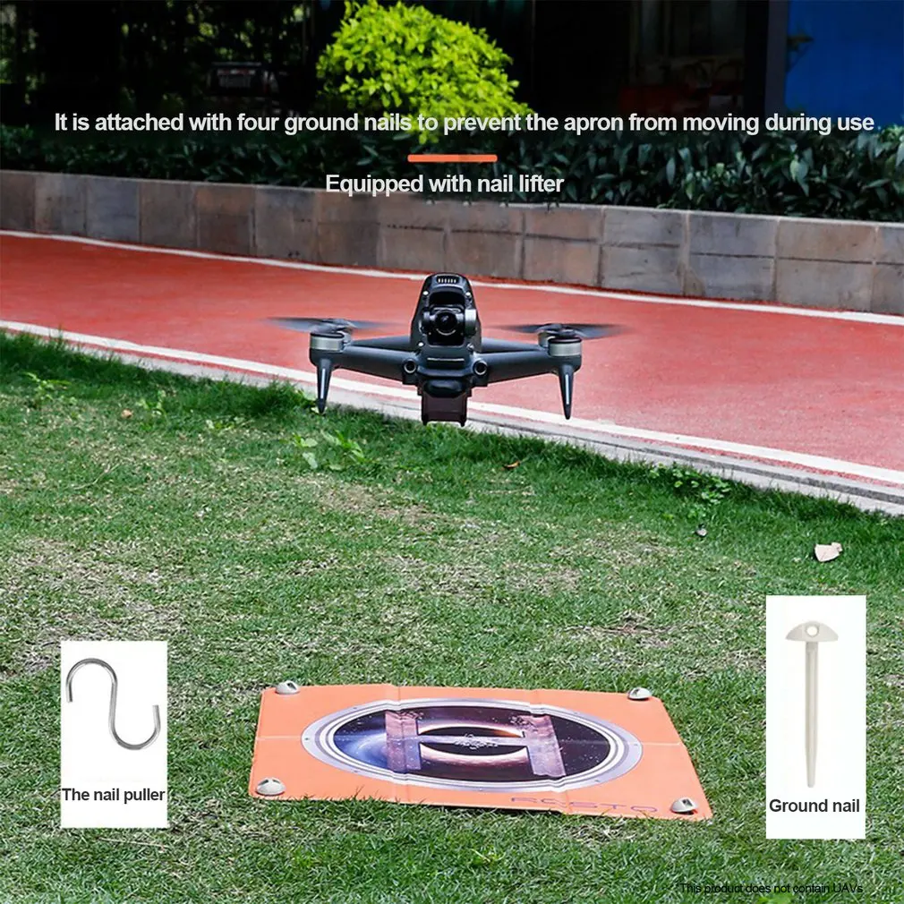 

Квадратный складной фартук 45 см, двусторонний парковочный фартук, посадочная площадка, аксессуары для дрона Mavic Mini SE Air 2S FPV