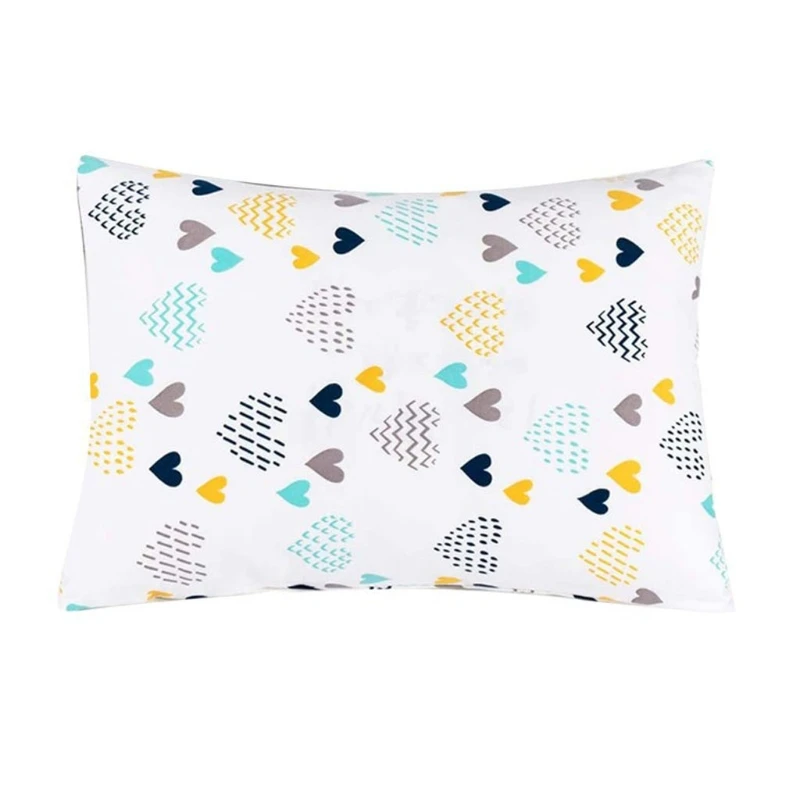 

Baby Pillowcase Ultra Soft Cotton Kids Toddler Cot Bed Sleeping Pillow Cover Envelope Style Travel Pillowcase
