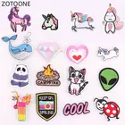 ZOTOONE наклейка на одежду, с вышивкой