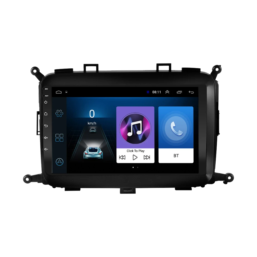 

For KIA Carens 2013-2018 9" Android 2 Din Car Multimedia Player Navigation GPS WIFI Head Unit with Frame Touch Screen Bluetooth