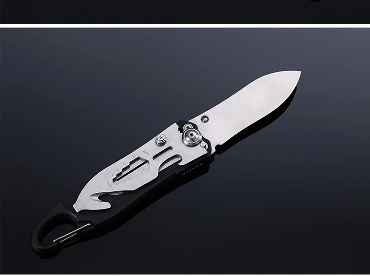 Sanrenmu 7048 многофункциональный инструмент карманный EDC Складной нож для кемпинга отвертка ремень режущий открывалка для бутылок