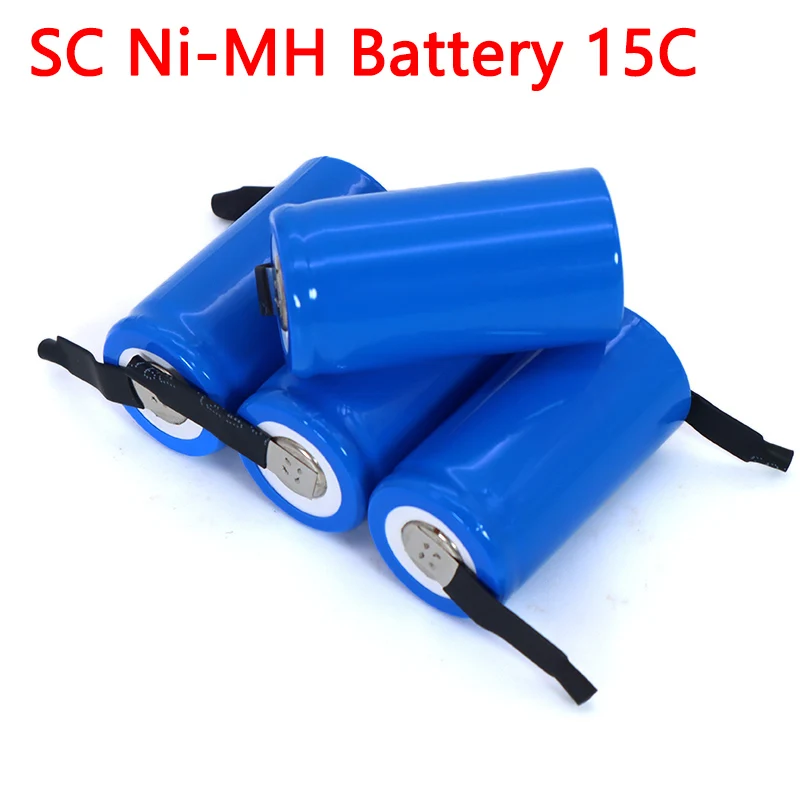 

1.2v SC 2000mAh 21410 Ni-MH Rechargeable battery for Vacuum cleaner Sweeper Drone Electric drill battery DIY nickel sheet