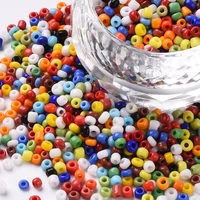 450g 2 3 4mm round glass seed beads loose small spacer beads micro opaque colours jewelry making diy bracelet necklace craft