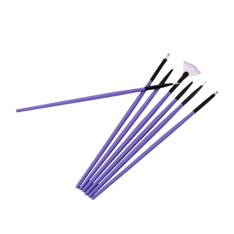 Набор кистей для маникюра с УФ гелем 7 шт./компл.|Кисти ногтей| |