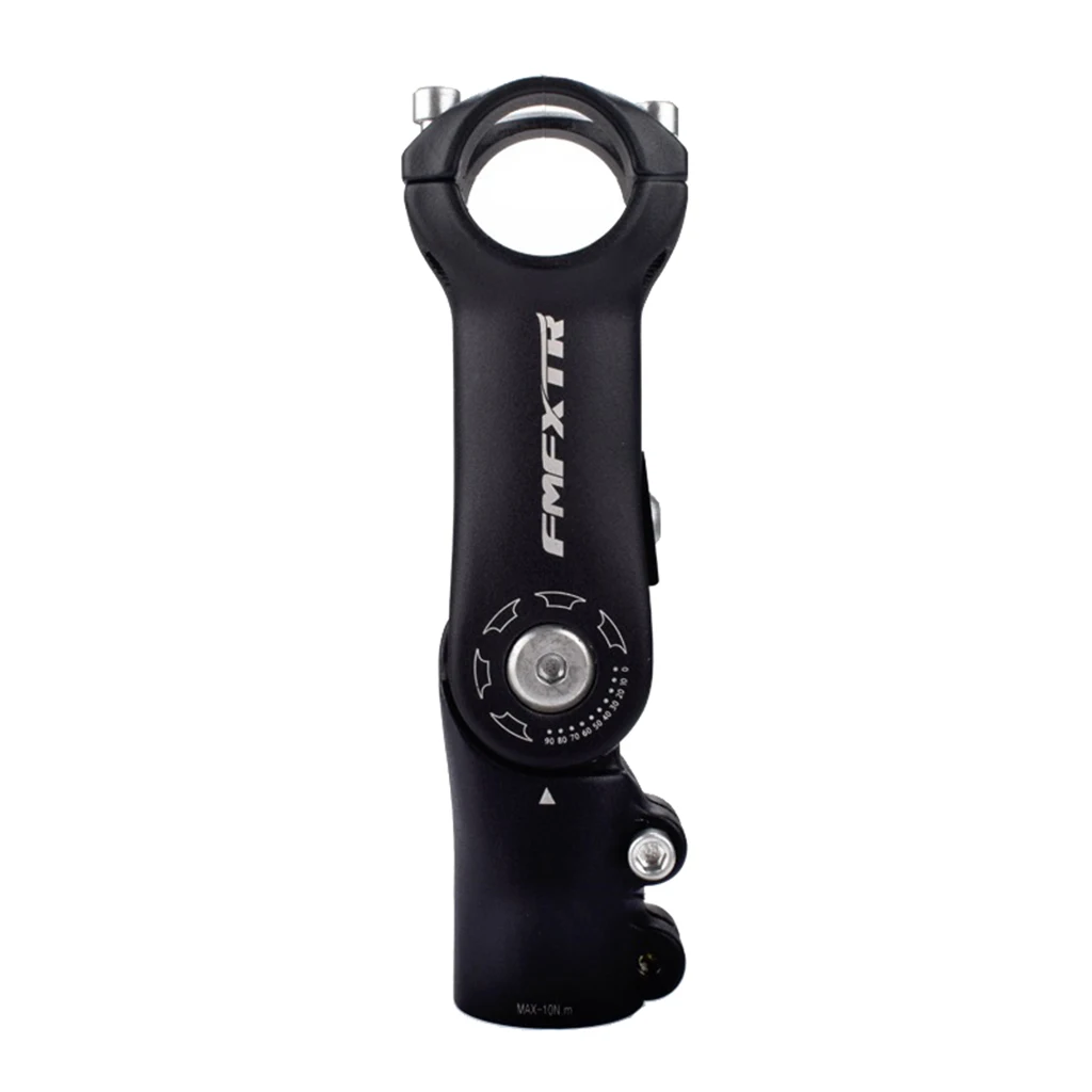 

0-90 Degree Adustable Stem Bike Fork Extender Bicycle Handlebar Rise Clamp